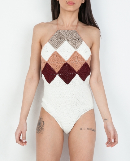 knit swimsuit